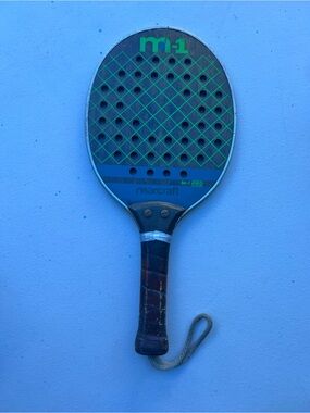 Marcraft M-1 Pro Paddle with Green Accents